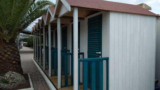 Wooden Cabins for Swimming Pools