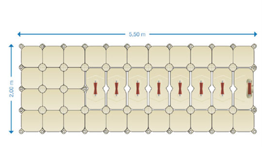 Pedana Flexiport Galleggiante gommoni