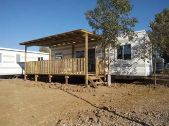 Platforms Verandas for Mobile Homes