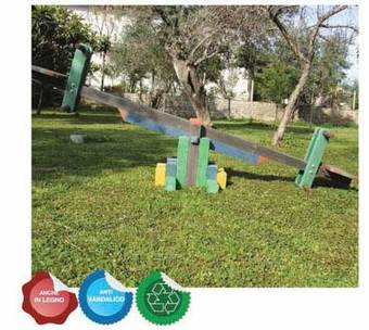 Gioco Bilico in Plastica riciclata