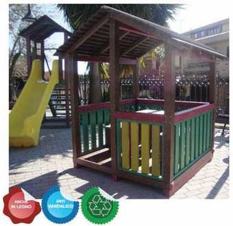 Gioco Casetta in Plastica riciclata