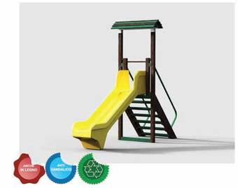 Gioco Castello-Mini in Plastica riciclata