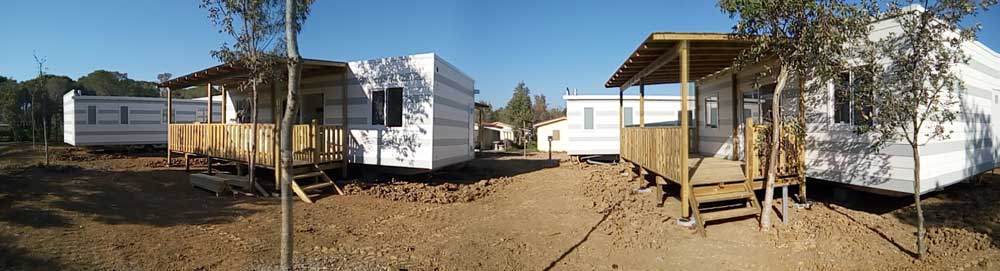 Platforms Verandas for Mobile Homes