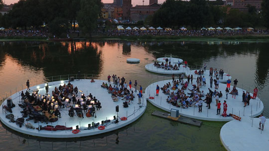 Floating Platforms for Special Events