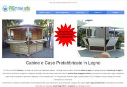 sito web casette-chioschi piemme italia