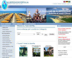 alberghi versilia